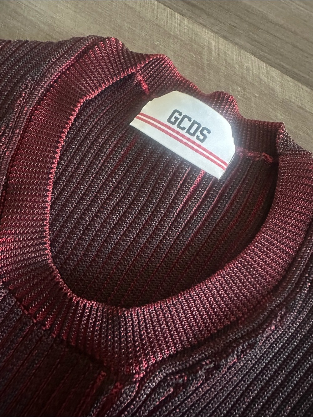 (New) GCDS Ribbed Crop Tank - Picture 5 of 11